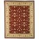 preview thumbnail 18 of 62, SAFAVIEH Lyndhurst Adelyne Traditional Oriental Rug 9' x 12' - Red/Ivory