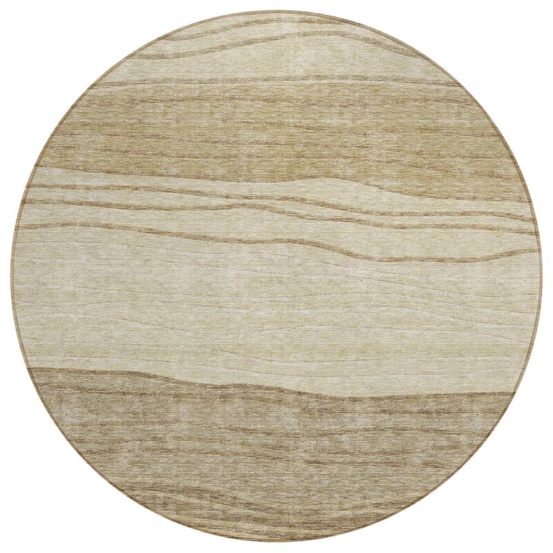 HomeRoots Striped Transitional Rectangle Outdoor Rug
