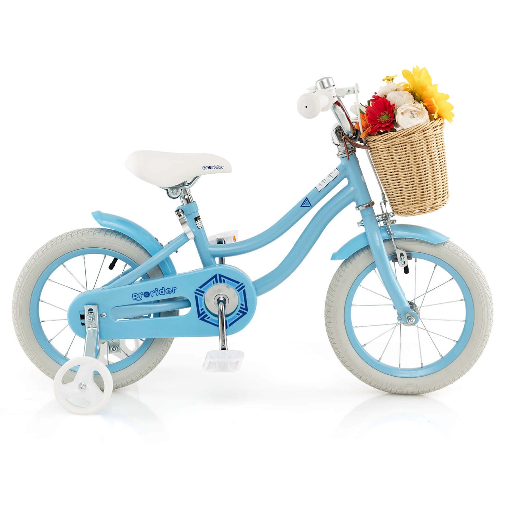 18 inch girls bike with basket top
