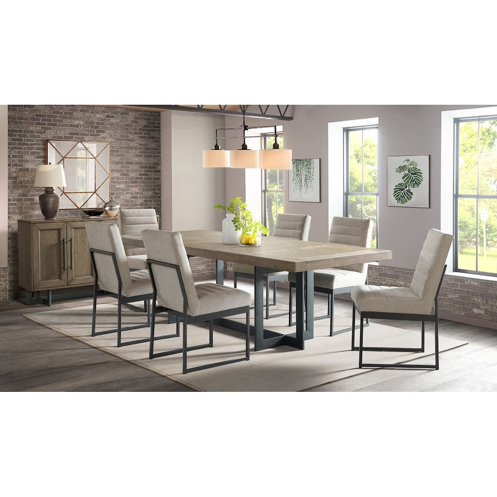 Eden Urban Rustic Upholstered Dining Chair (Set of 2)