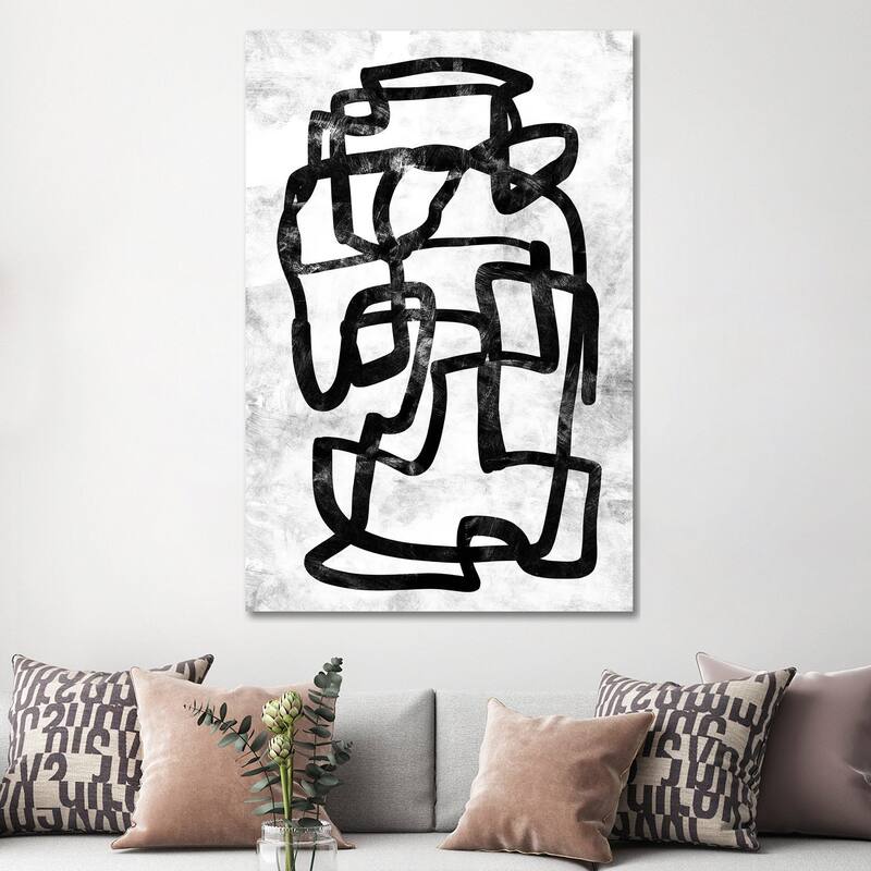 iCanvas "Mono Set I" by Dan Hobday Canvas Print