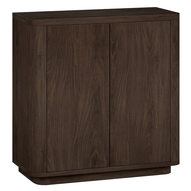 Plympton 32" Wide Rectangular Accent Cabinet - Brown