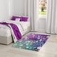 preview thumbnail 2 of 7, Nourison Imagination Indoor only Purple Graphic Area Rug