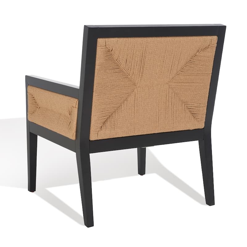 SAFAVIEH Couture Emilio Woven Accent Chair - 25 in. W x 26 in. D x 31 in. H