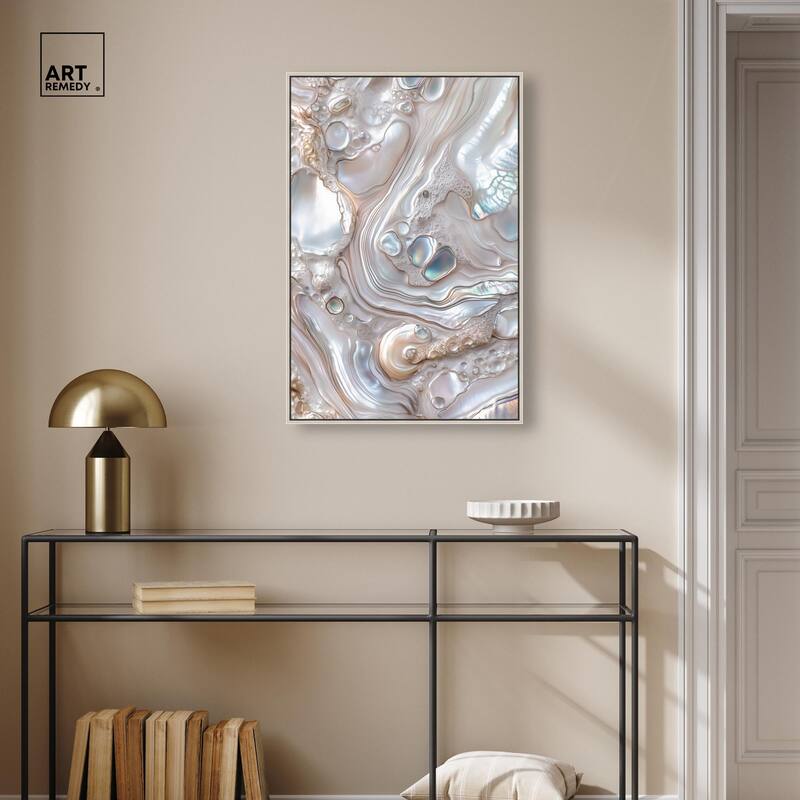 Fluid Preciousness II Canvas by Art Remedy