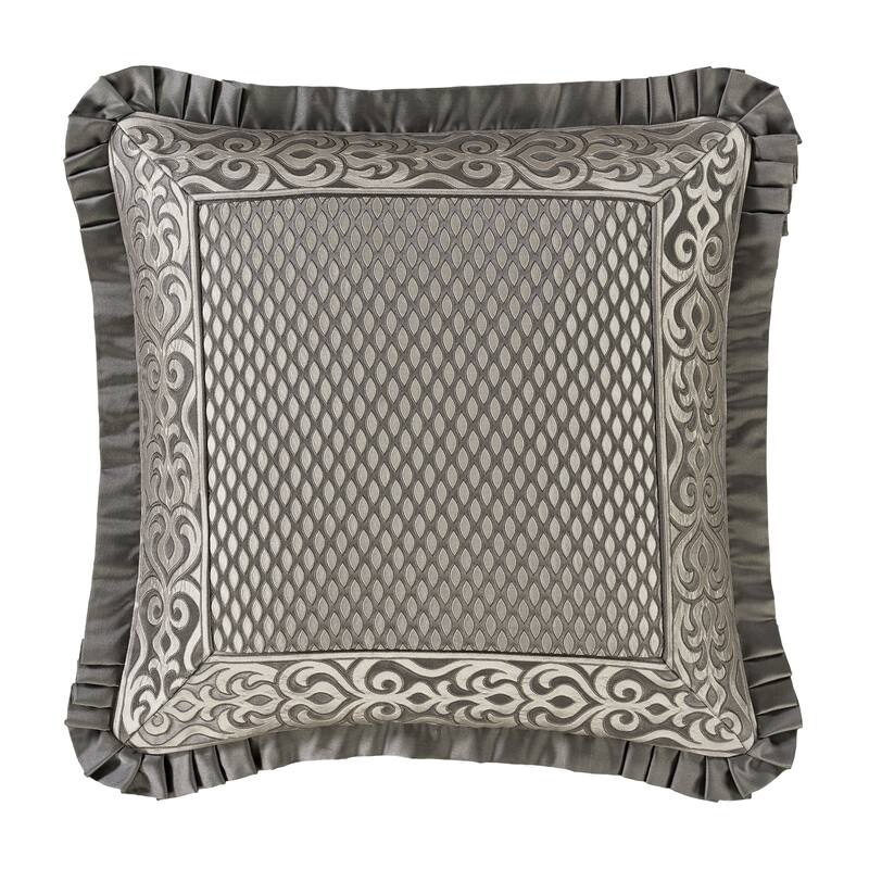 J. Queen New York Bolero Silver Euro Sham