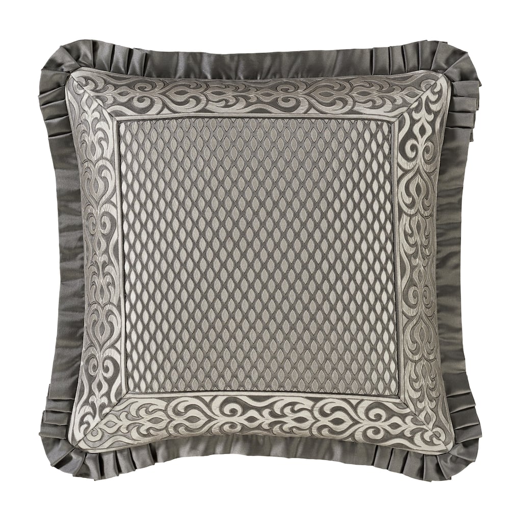 J. Queen New York Bolero Silver Euro Sham