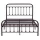 Alazyhome Simple Vintage Metal Platform Bed Frame, Easy-Assembly