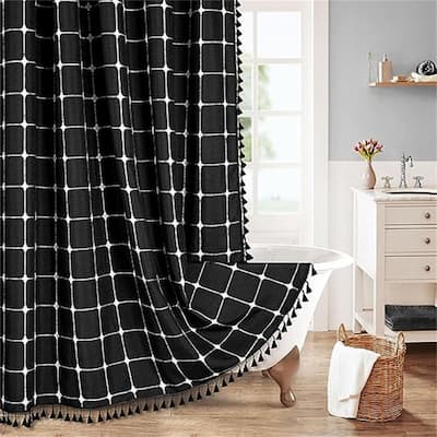 Boho Small Stall Shower Curtain