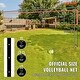 preview thumbnail 5 of 9, Orange Steel and PE Volleyball Net Set, Adjustable Height, Portable and Full Accessories