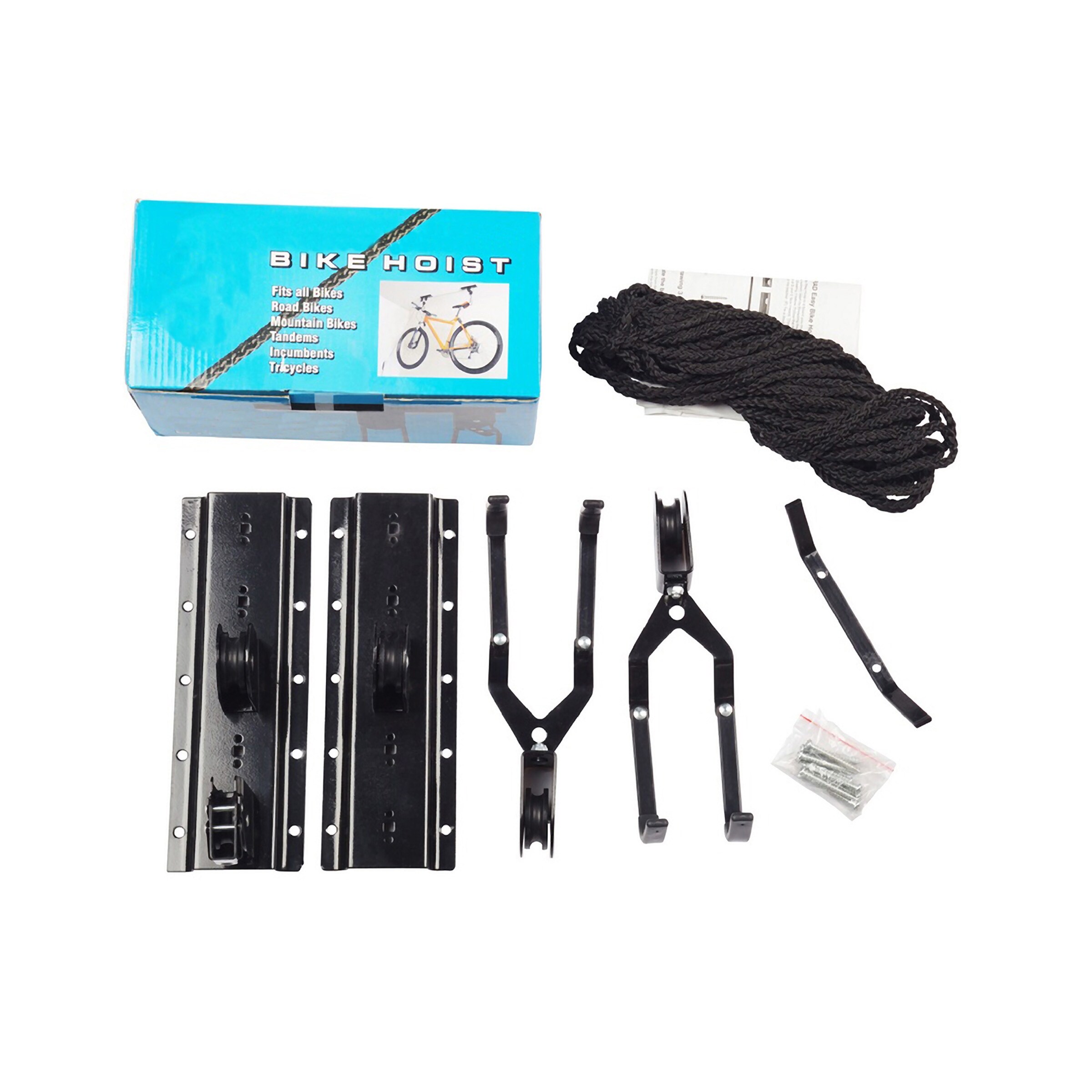 Leisure sports bike shop storage hoists