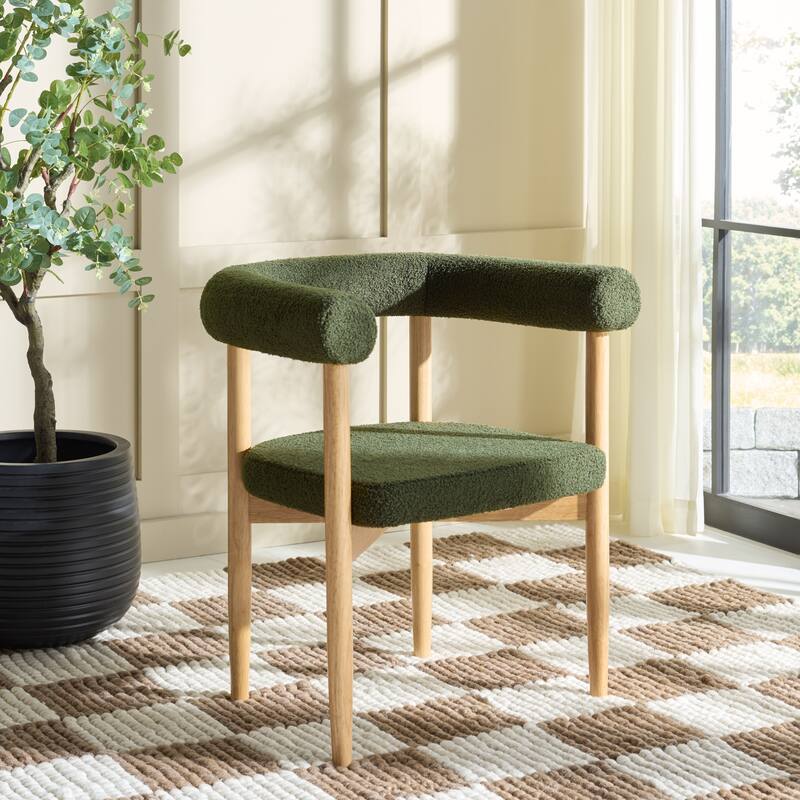 SAFAVIEH HOME Tomio Dining Chair - 26"W x 22"D x 29"H