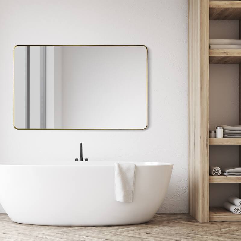 Altair Nettuno Bathroom/Vanity Aluminum Framed Wall Mirror