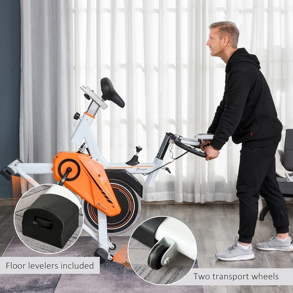 Soozier upright stationary exercise bike sales