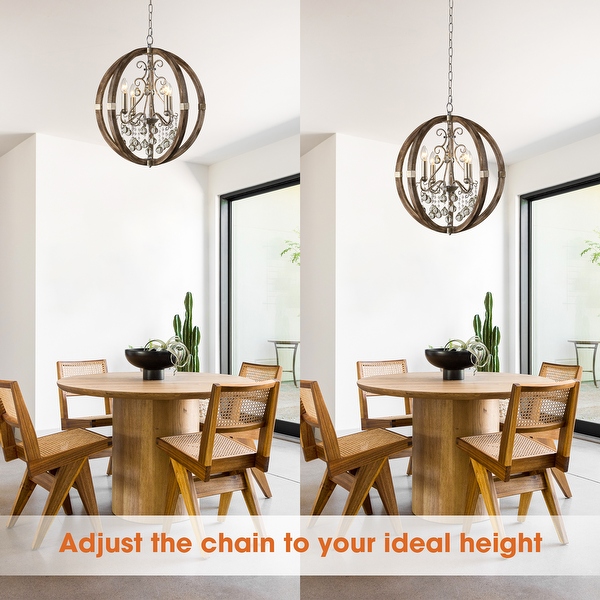 Orb foyer chandelier cheap