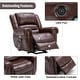 preview thumbnail 21 of 25, Breathable Rivet Power Lift Recliner Chair with Massage,Heat and USB Port