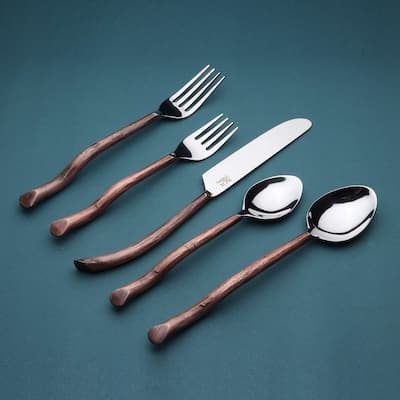 INOX Twig Flatware 20 Pc. Place Setting (Serves 4)
