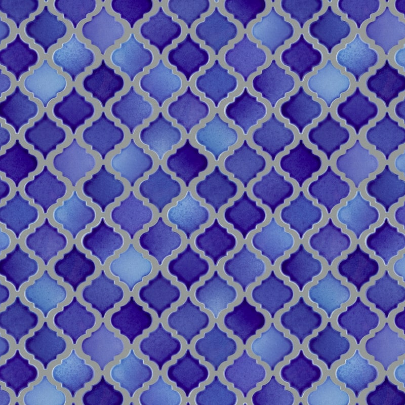 Merola Tile Hudson Tangier Niagara 12-3/8" x 12-3/8" Porcelain Mosaic Floor and Wall Tile