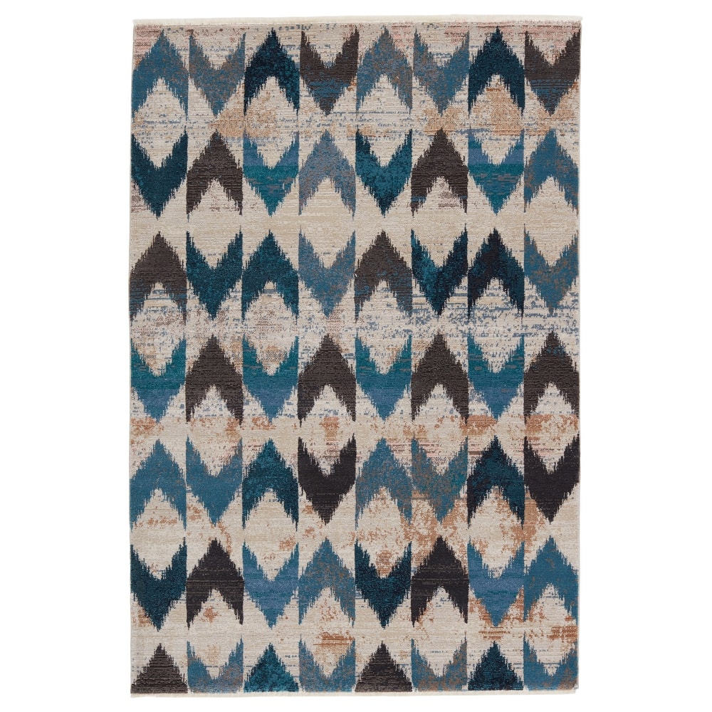 Nikki Chu Zevi Chevron Area Rug