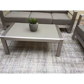 Shop Cape Coral Outdoor Aluminum Coffee Table by ...