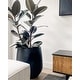 preview thumbnail 23 of 28, DreamPatio La Mirada 1-piece Fiberstone Tapered Planter for Indoor/Outdoor
