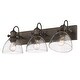 preview thumbnail 12 of 15, Hines 3 Light Bath Vanity