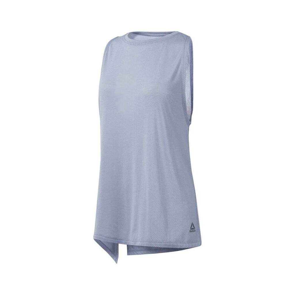 Reebok Womens Burnout Tank Top,, Blue, X-Small