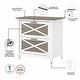 preview thumbnail 46 of 68, Key West 54W Computer Desk with Cabinet and Bookcase by Bush Furniture
