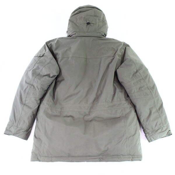 mens north face fur hood