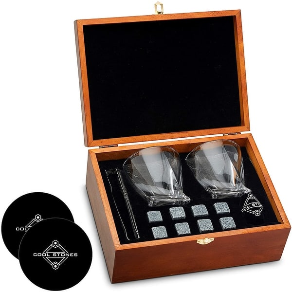 https://ak1.ostkcdn.com/images/products/is/images/direct/6b26011a438796abf6d6c5996764cc190acc7b6e/Whiskey-Stones-and-Whiskey-Glass-Gift-Boxed-Set%2C-8-Granite-Chilling-Whisky-Rocks%2C-2-Glasses-in-Wooden-Box%2C-Plus-2-Free-Coasters.jpg?impolicy=medium