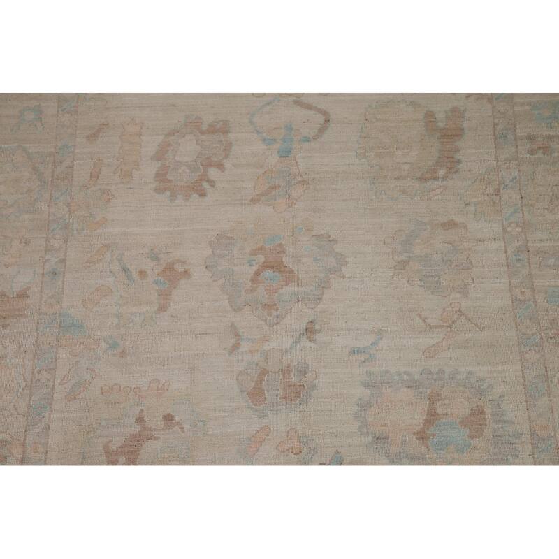 Vegetable Dye Oushak Rug Hand-knotted Wool Carpet - 8'3"x 10'0"