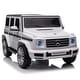 preview thumbnail 2 of 78, Licensed Mercedes-Benz G500 Kids Ride-On Car with Remote Control, LED Lights, and Bluetooth - Ages 3-8