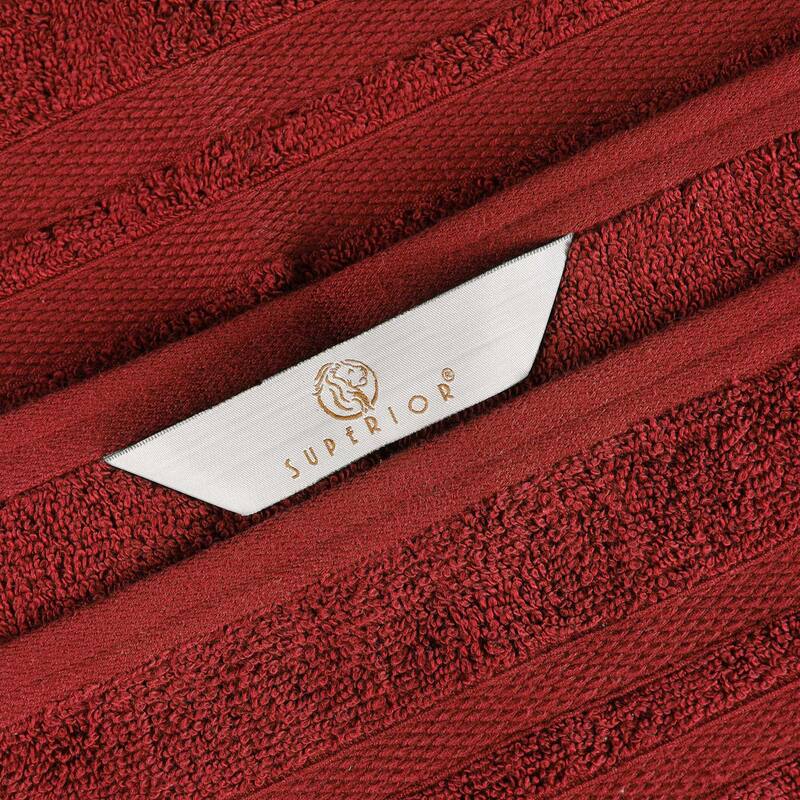 Superior Ultra-Soft Cotton Solid Medium Weight Bath Towel Set of 2