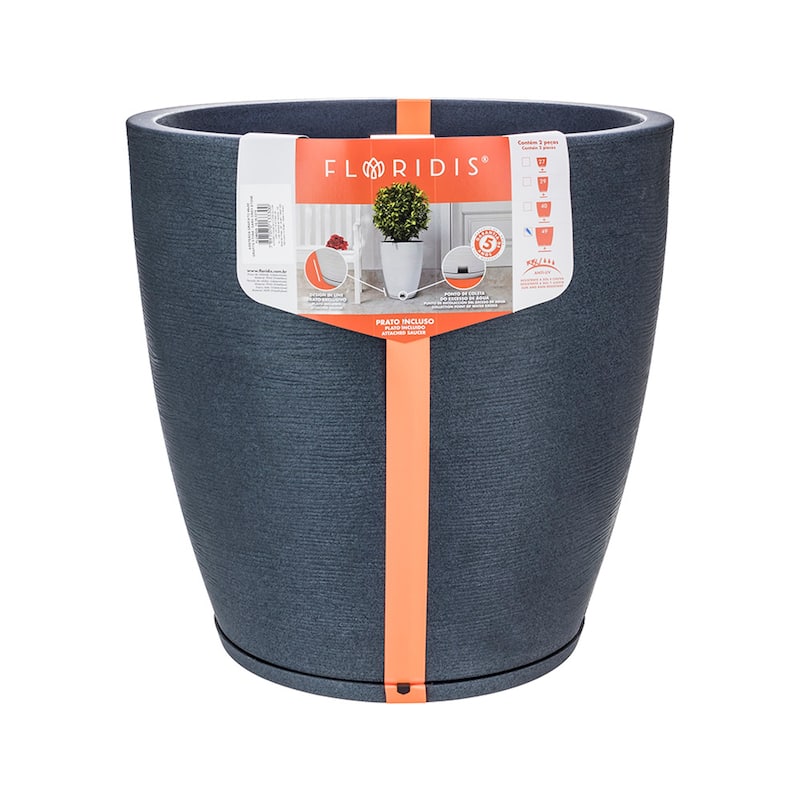 Floridis Amsterdan X-Large Planter Bowl - 21.65 inches high x 21.65 inch diameter