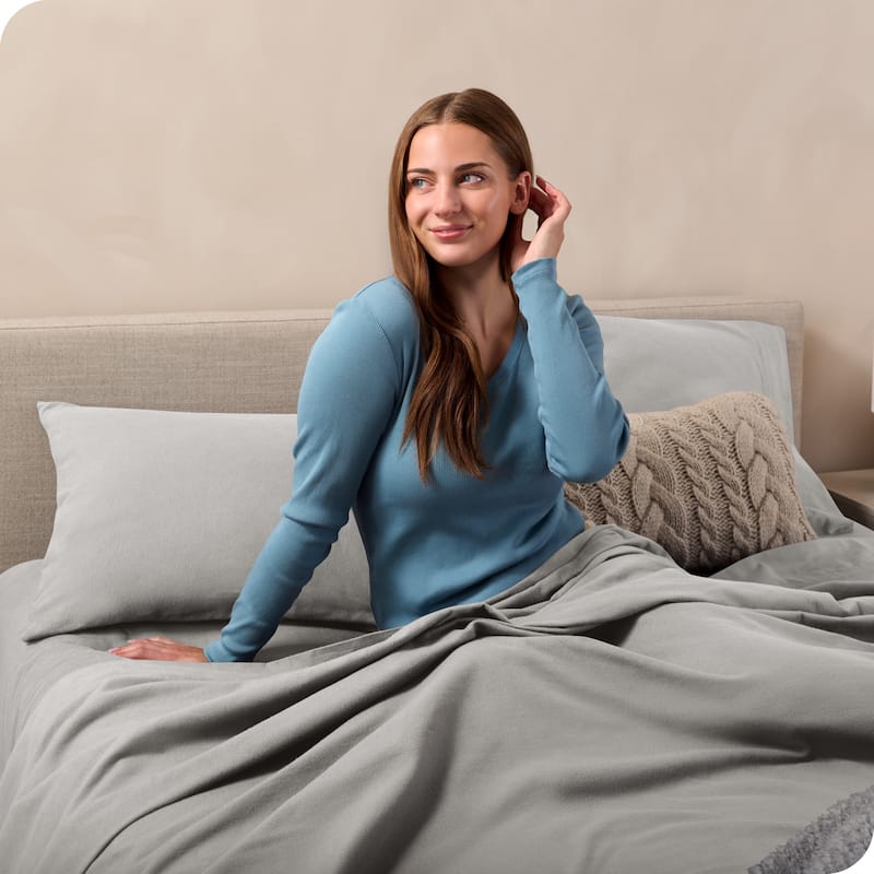 Bare Home Cotton Flannel Sheet Set - Velvety Soft Heavyweight