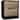 TUHOME Kaia 19-inch Tall Nightstand with 2 Drawers and Metal Handle