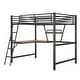 preview thumbnail 27 of 32, Merax Metal Loft Bed with L-shaped Desk and Shelf