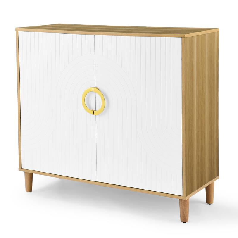 Comfortable Storage Cabinet with Adjustable Shelves