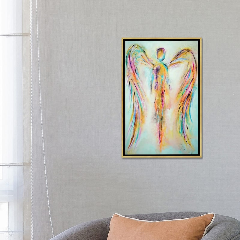 iCanvas "Angel in Heaven" by Ivan Guaderrama Framed Canvas Print
