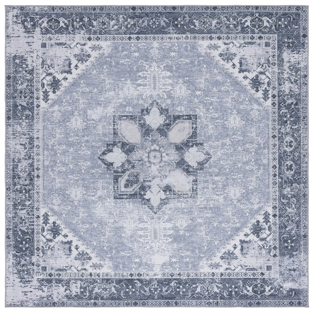 SAFAVIEH, Tucson Machine Washable Slip Resistant Therese Oriental Medallion