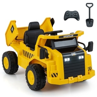 Costway Kids Ride on Dump Truck with 2.4G Remote Control Working - See Details