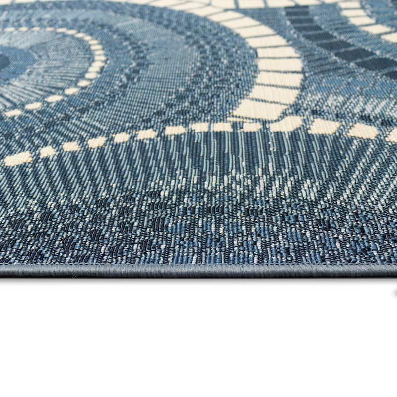 Liora Manne Marina Circles Indoor/Outdoor Area Rug