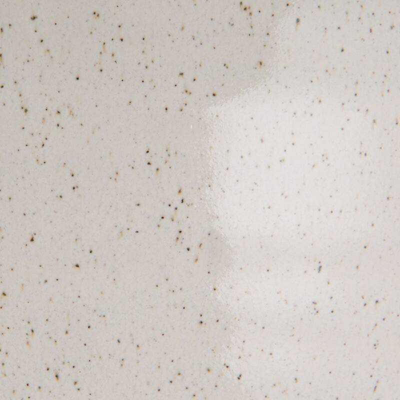 Stoneware Planter with 3D Snails on Rim in Reactive Speckled Glaze - 7.13"L x 6.88"W x 6.13"H