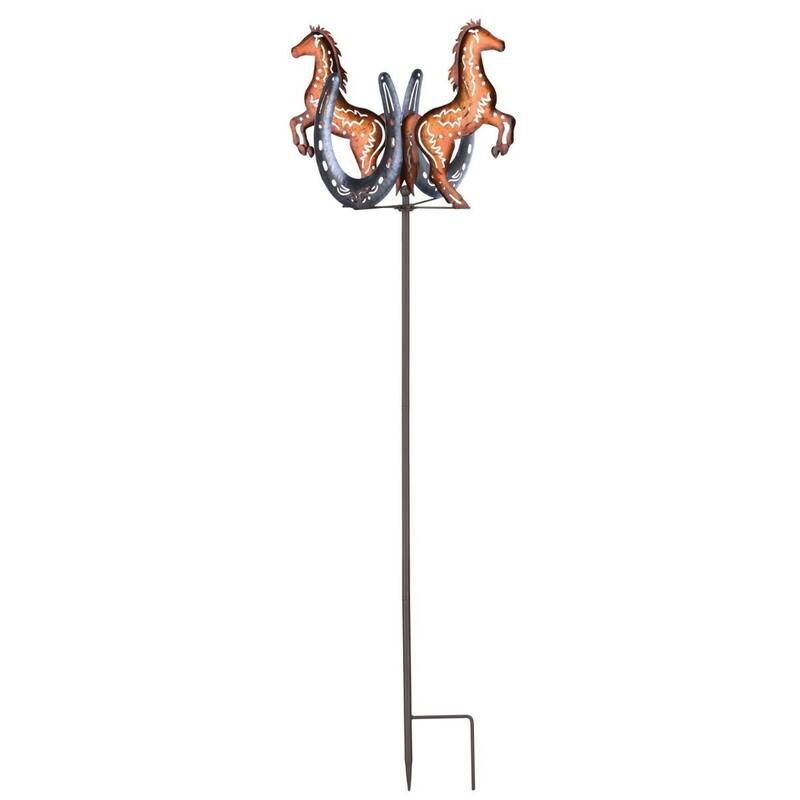 Horse Wind Spinner Stake
