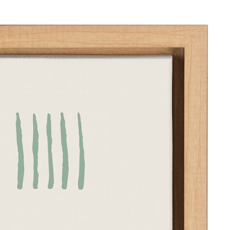 Kate and Laurel Sylvie Thinking of You Framed Canvas by Rachel Lee
