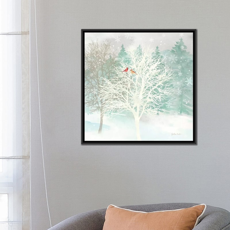 iCanvas "Winter Wonder I " by Cynthia Coulter Framed Canvas Print