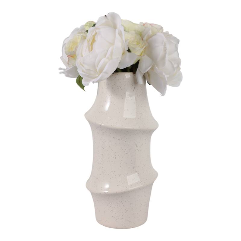 Ceramic Vase Modern Decorative Flower Sculptural for Home Decor