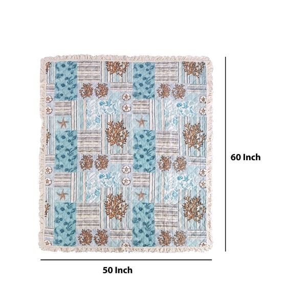 Seafoam blue throw blanket best sale