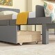 preview thumbnail 6 of 29, Twin Bed with Footboard Bench,2 drawers