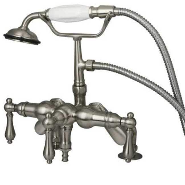 Kingston Brass Vintage Deck Mounted Clawfoot Tub Filler with Personal